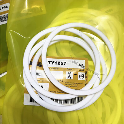 Kit de joint de chargeur de cylindre hydraulique de direction, 7Y1257 7Y-1257, joint de secours blanc en PTFE