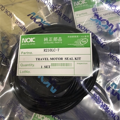 Kit de joint de moteur de voyage d'excavatrice R210 7 9 Boom de cylindre hydraulique Hyundai