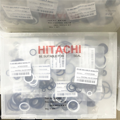 Phoque Kit Hitachi O Ring Kit de soupape de commande d'EX120 EX200