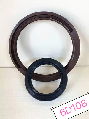 moteur de Front Oil Seal For Excavator de vilebrequin de 6D108 S6K 6D34 6D31 6D95