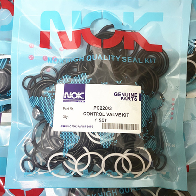 Joints circulaires de Kit Rubber Excavator de joint de soupape de commande de PC220 PC210