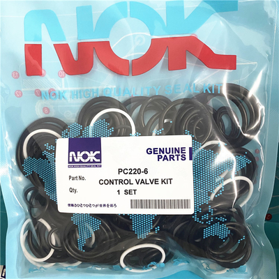 Joints circulaires de Kit Rubber Excavator de joint de soupape de commande de PC220 PC210