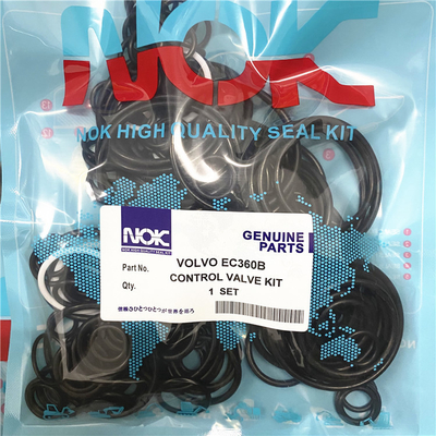 Phoque noir Kit For Excavator de soupape de commande de EC EC360B