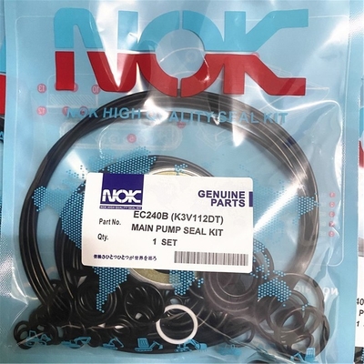 Phoque Kit Ec 210 Valve Rubber pilote de pompe hydraulique de K3V112 EC EC240