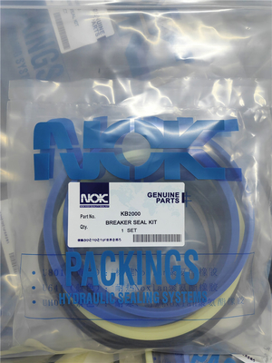 KB2000 KB3000 Casseur hydraulique de roche Hammer Seal Kit Matériau PU