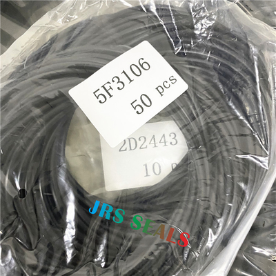 5F3106 5P5397 4K1388 6V1903 FKM ORING Sceau NBR noir jaune pour une excavatrice