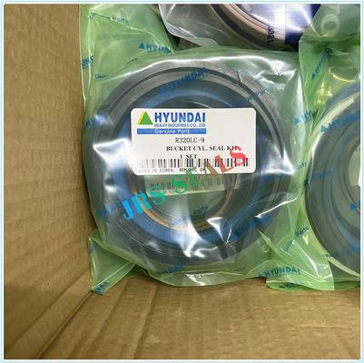 R290 R320 7 9 Kit d'étanchéité à l'huile hydraulique ARM BOOM BUCKET Kit d'étanchéité à la bouteille hydraulique HYUN.DAI