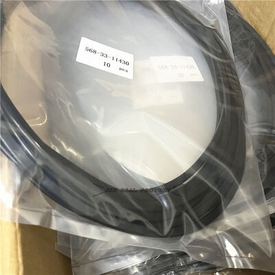 568-33-11430 kit noir de chargeur de cylindre hydraulique de 568331430 NBR