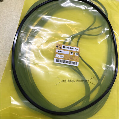 423-33-31411 4213331411 NBR bague d'appui noire pour kit de joint de cylindre hydraulique