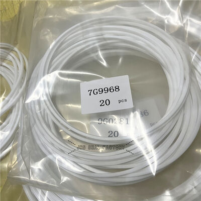 Kit de joint de secours en PTFE blanc, joint anti-poussière, cylindre hydraulique, levage, Tift, direction, chargeur, 7G9968