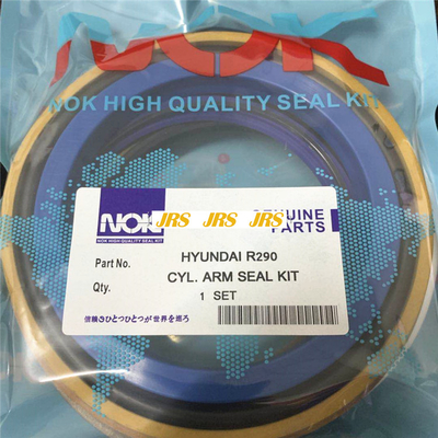 Kits de joint de cylindre d'ascenseur hydraulique de bras du boom R290 pour l'excavatrice de HYUNDAI